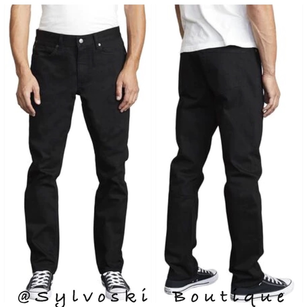 🔥 RVCA MEN'S WEEKEND 5-POCKET PANT NWT - Picture 1 of 10
